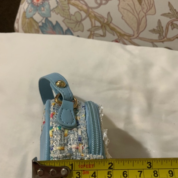 Girls, mini Crossbody PU Leather and Tweed design. - Picture 9 of 9